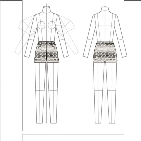 Technical Design & CAD Flats, Adobe Illustrator